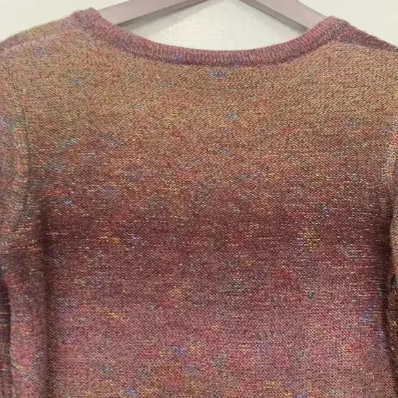 Cleo scoopneck, long sleeve, asymmetrical sweater with a gorgeous colour pallete - Picture 3 of 9